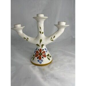 Made in Italy handpainted candelabra